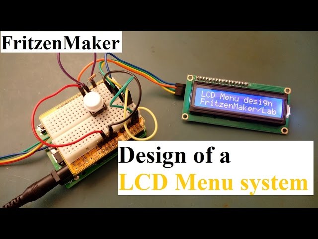 LCD menu with Arduino