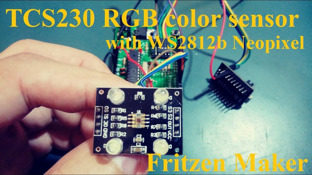 TCS230 RGB color sensor