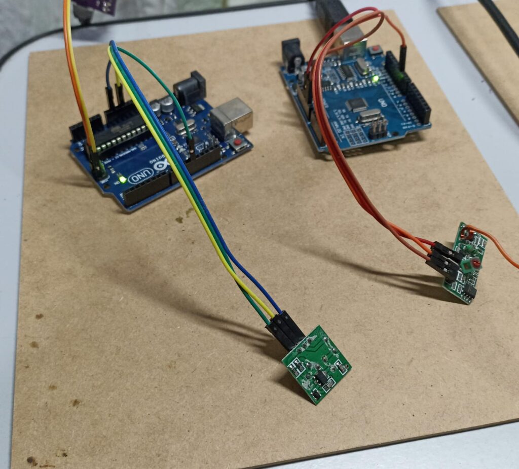 433MHz transmitter receiver arduino