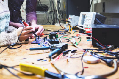 Soldering pin headers – quick video