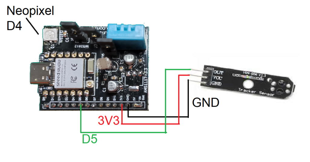 HW-006 and ESP32-C6 schematic diagram