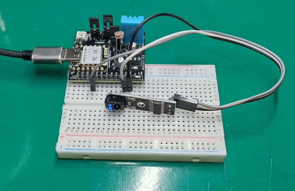 HW-006 optical sensor testing