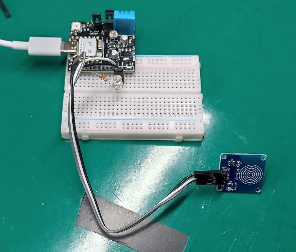 ESP32-C6 interrupts testing setup