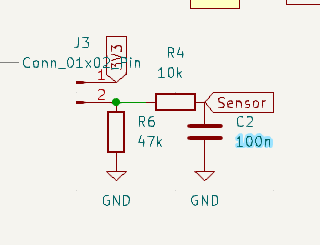 The odometer RC filter