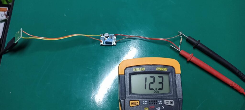 SDB628 boost module with a 1k Ohm resistor load