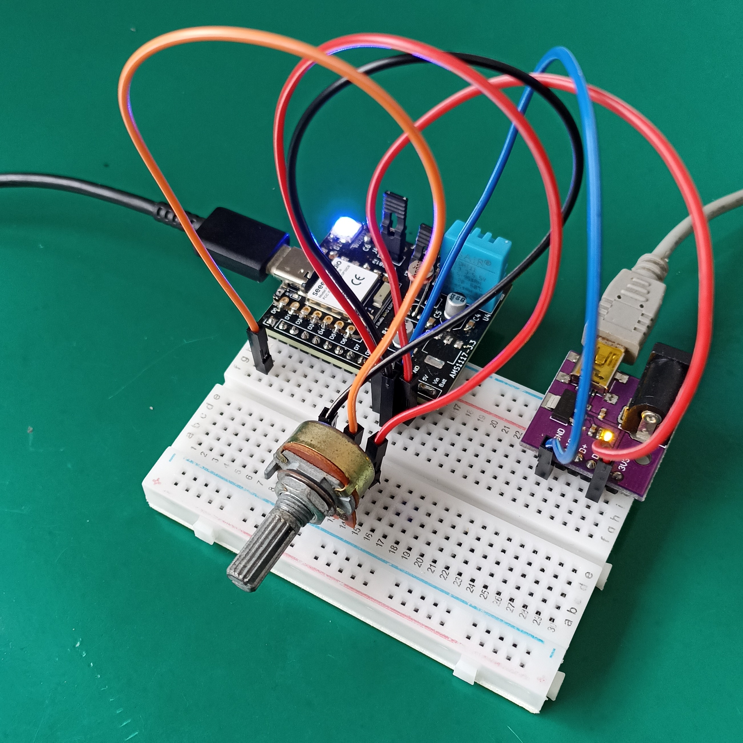 Analog input readings with ESP32