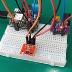 HTU21D sensor on a breadboard