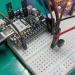 lm35 on a breadboard