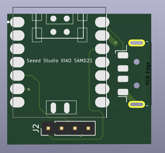 mini thermometer 3d view