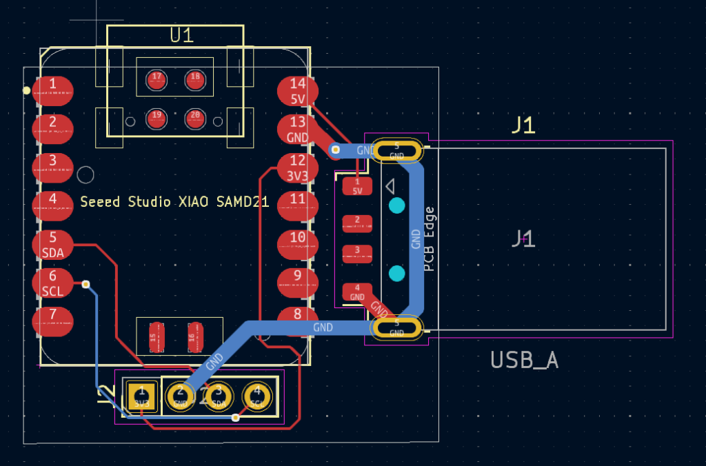 minimalist usb thermometer