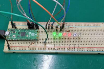 Electronic dice with Raspberry Pi Pico 2