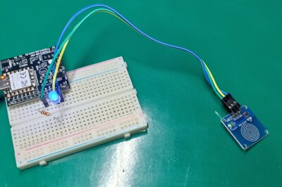 Capacitive touch and debounce with Renesas RA4M1