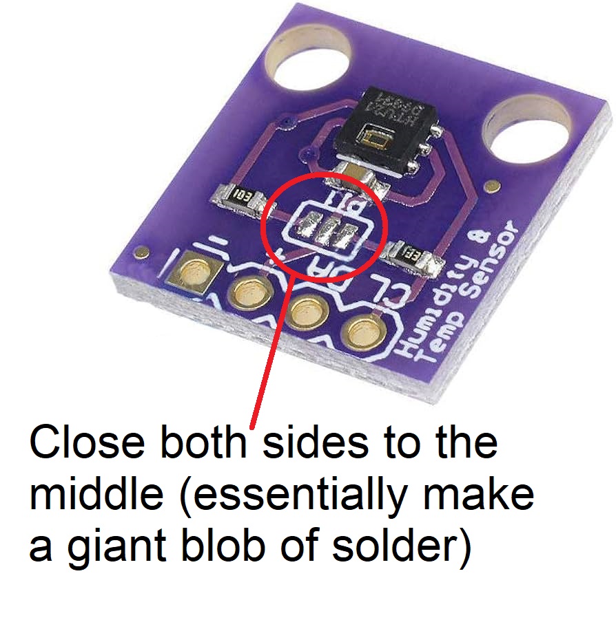 i2c pull-up jumpers