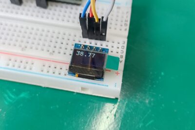 Tiny 0.49″ OLED display