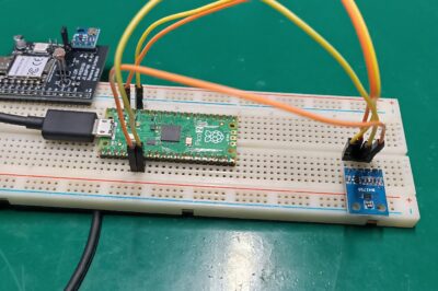 BH1750 light level sensor with microPython