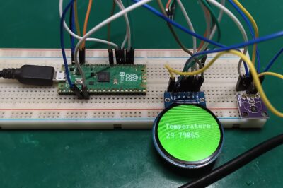 Round display GC9A01 with microPython