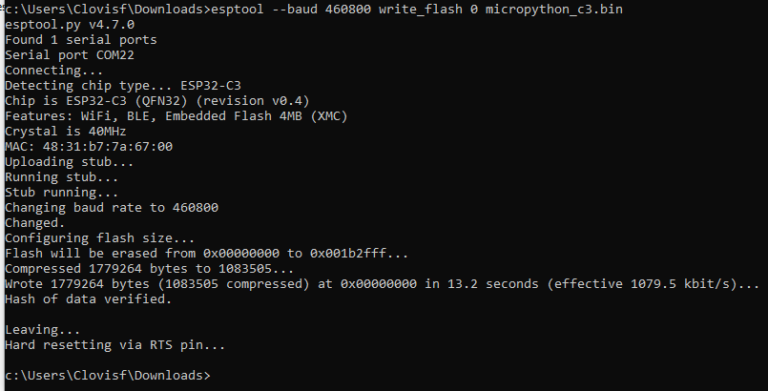 micropython for micro:bit getting ready (firmware... Configuring microPython on ESP32-C3 - FritzenLab electronics