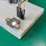 AS7341 light sensor on a breadboard
