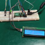 lcd display with pi pico 2 and lm35