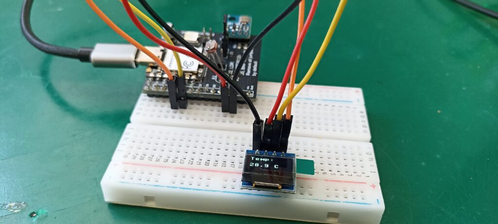 BMP180 and OLED display with micropython
