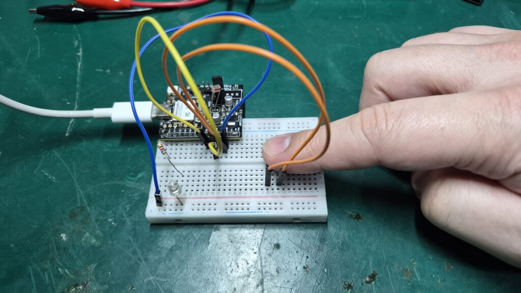 ESP32 hardware interrupt testing