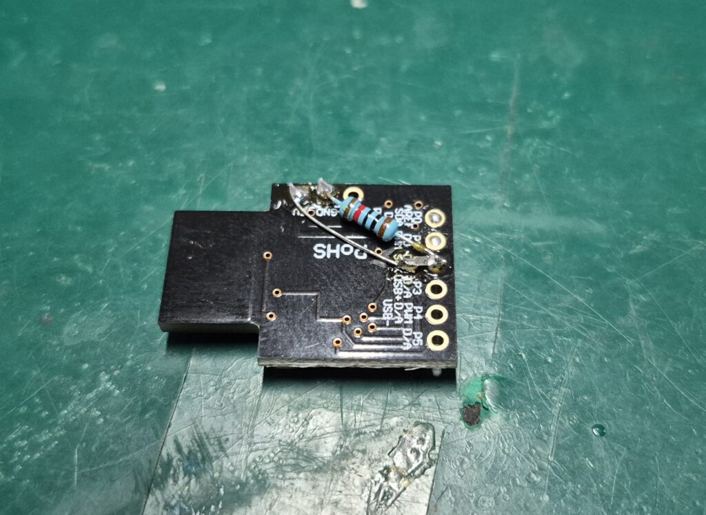 back side of the thermometer